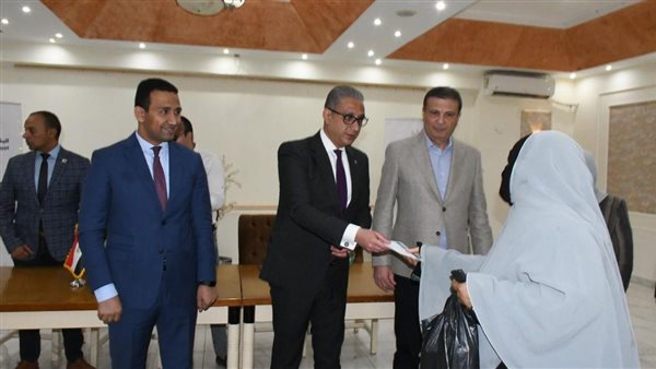 محافظ الفيوم ورئيس