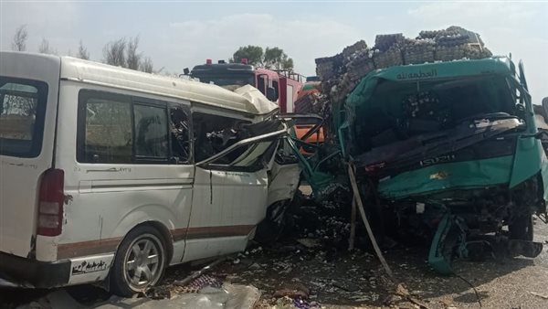 جانب من الحادث 