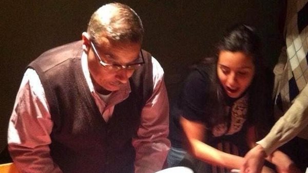 سارة عبد الرحمن ووالدها