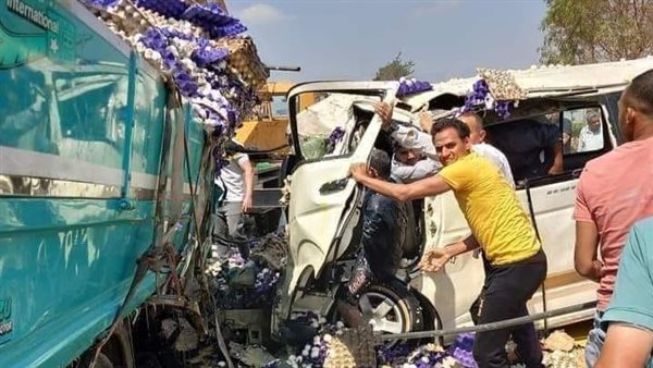 آثار الحادث