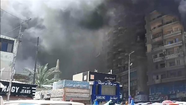 حريق سوق المندرة