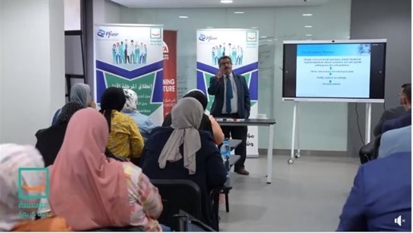 جانب من تدريب المتطوعين