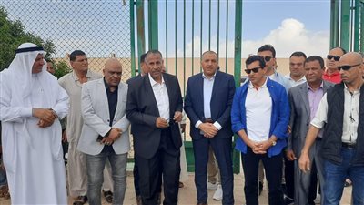 وزير الشباب والرياضة يفتتح عددا من المشروعات الرياضية في شمال سيناء