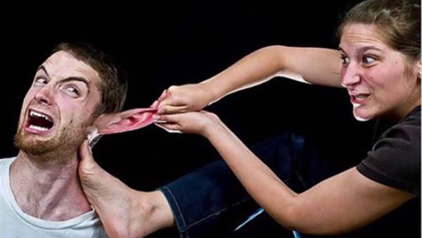 ضرب الزوجة لزوجها