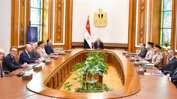  السيسي خلال لقائه