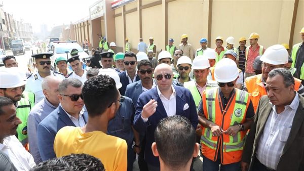 محافظ بني سويف يتفقد