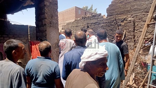 انهيار منزل في دشنا