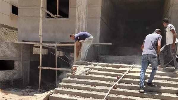 إزالة مخالفات بناء