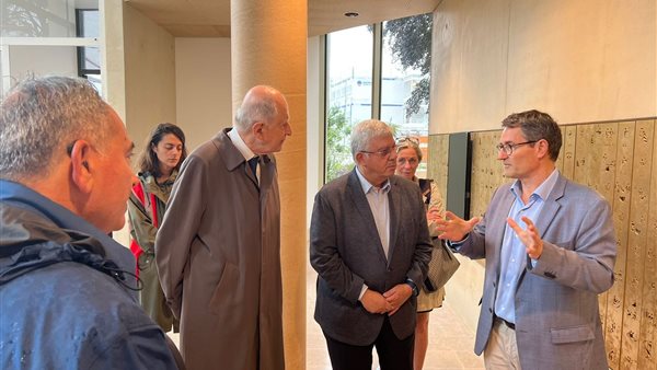 جانب من الزيارة 