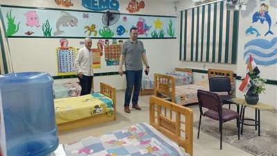 وكيل وزارة التربية والتعليم بالدقهلية يتفقد استراحات الثانوية العامة 