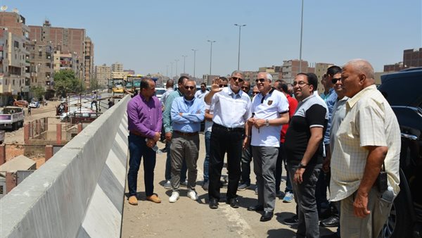 محافظ الجيزة يعاين