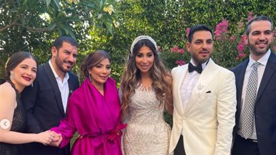 الصور الأولى من حفل زفاف أنس شقيق الفنانة أصالة 