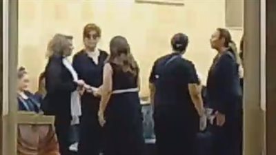 بدء عزاء والد أروى جودة بمسجد الحامدية الشاذلية.. ودرة وصفاء أبو السعود أول الحضور | بث مباشر