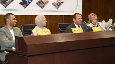 مجلة ميكانو الأولى على مشاريع تخرج إعلام حلوان.. والمملوك: أي مؤسسة صحفية تتمنى أن تعملوا بها