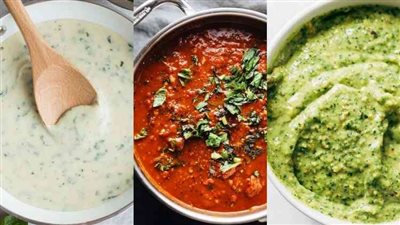 طريقة عمل صلصة الفتة المصرية والسورية بأكثر من وصفة