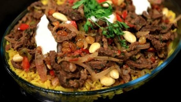 طريقة عمل الفتة السوري