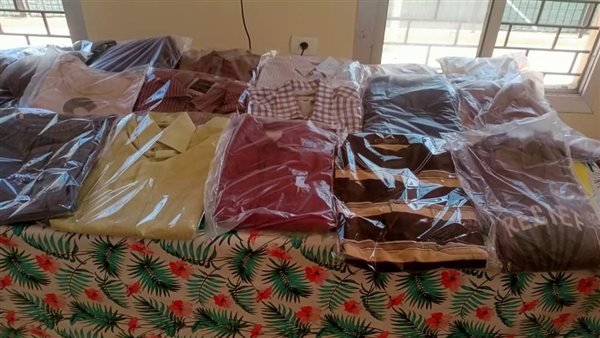 توزيع الملابس بالمنيا