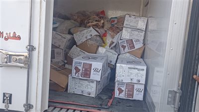 ضبط 2 طن دواجن ولحوم غير صالحة للاستهلاك خلال حملة بأسيوط