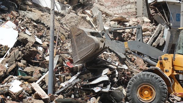 عقار اسكندرية المنهار