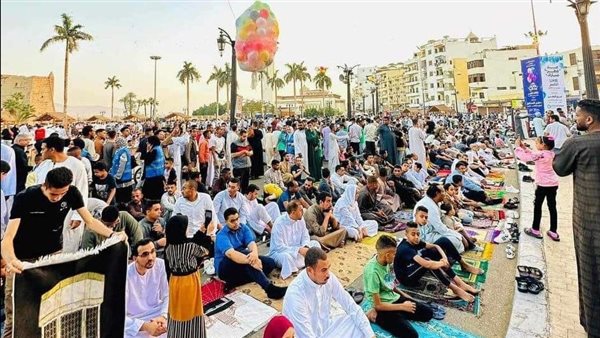 صلاة العيد بساحة