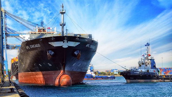 إحدى سفن البضائع