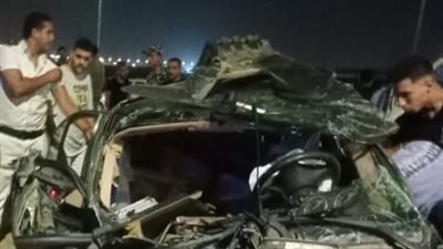 إصابة 14 شخصا في حادث مروع بالتجمع الأول | صور