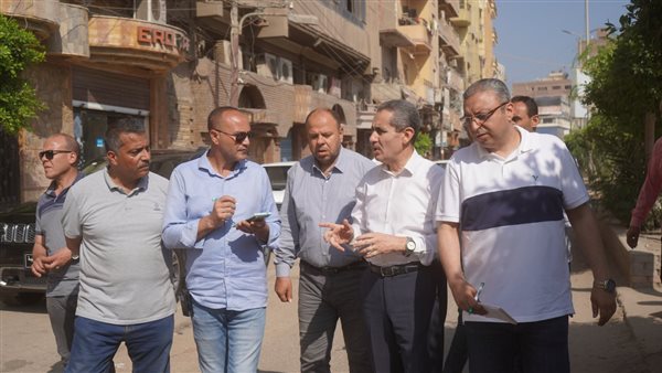 محافظ الغربية يتابع