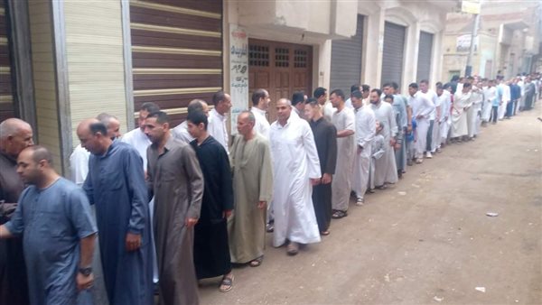 طابور التحية بقرية