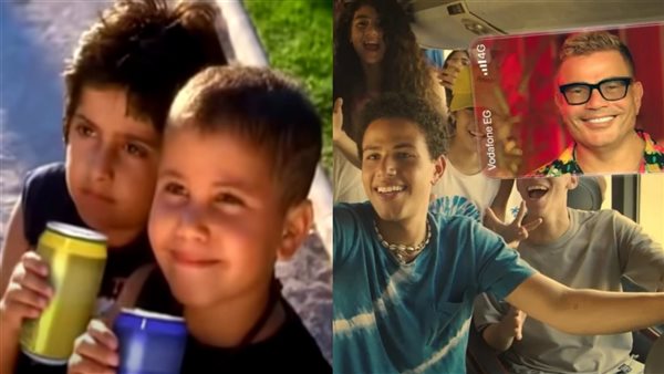 عمرو دياب ونجله