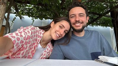 أول ظهور لـ رجوة الحسين وولي عهد الأردن بعد الزواج