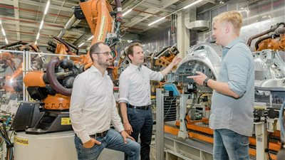 أودي تستخدم الذكاء الاصطناعي لأغراض مراقبة الجودة