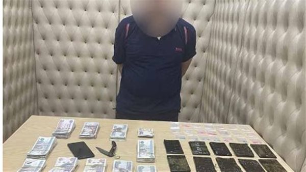 المتهم والمضبوطات