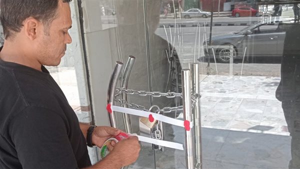 تشميع محل جزار صاحب