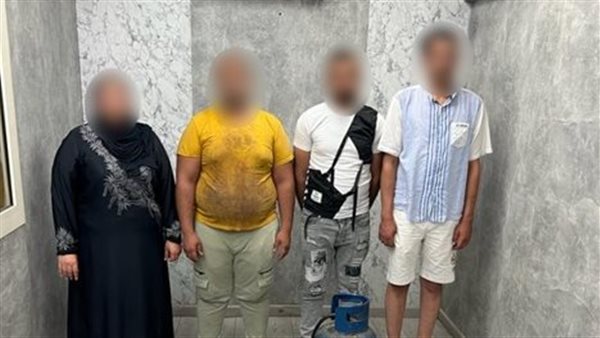 المتهمون والمضبوطات