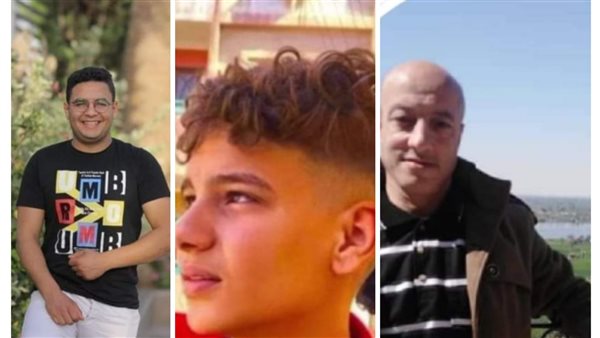 المنوفية تودع 3 أشخاص