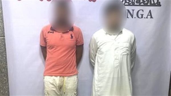 المتهمين والمضبوطات