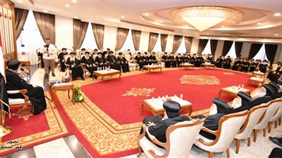 أول ظهور للبابا تواضروس الثاني بعد مروره بوعكة صحية