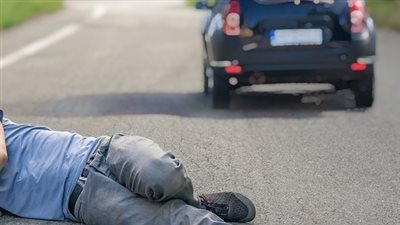 إصابة سيدة ونجلها في حادث دهس بكورنيش المعادي