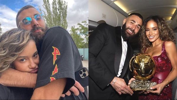 كريم بنزيما وصديقته