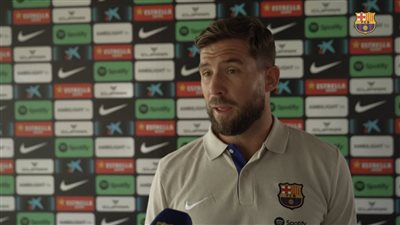 أول تعليق من إنيجو مارتينيز بعد انضمامه إلى برشلونة