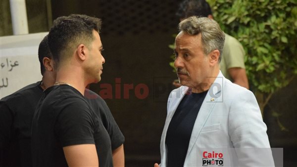 إيهاب فهمي بعزاء