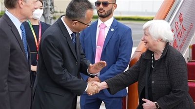 وزيرة الخزانة الأمريكية: زيارتي للصين هدفها تحسين الاتصالات وتجنب سوء التفاهم
