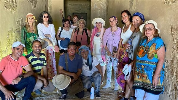 وفد سياحي بالمنيا