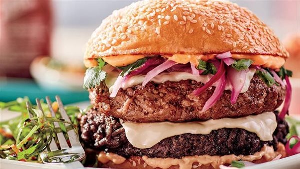 طريقة عمل البرجر