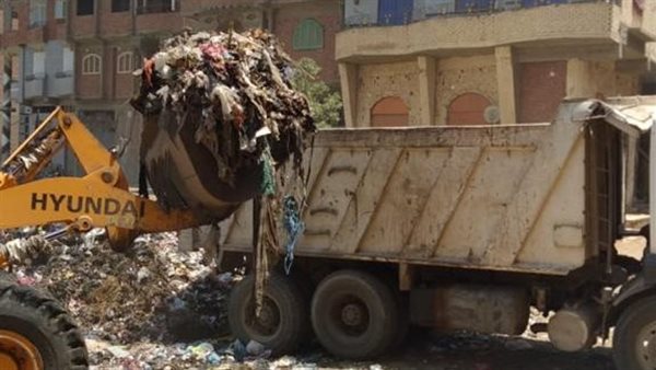 رفع 80 طن مخلفات