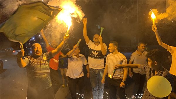 جماهير المصري تحتفل