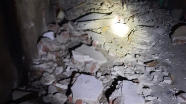 انهيار جزئي في عقار