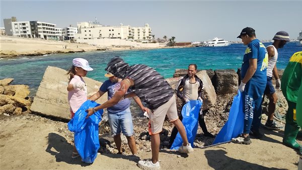 حملة تنظيف شواطئ