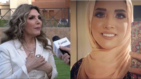 نادية مصطفى وابنة