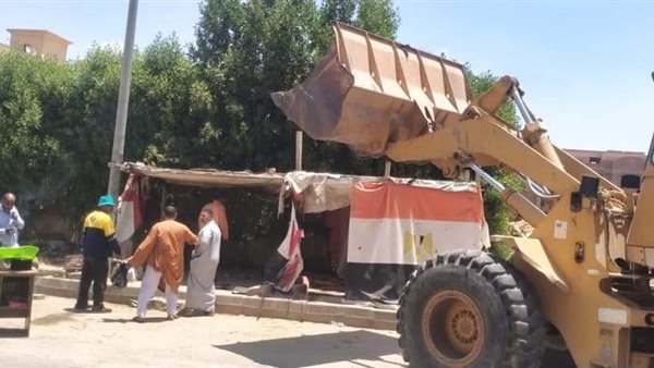 بعض أعمال إزالة العشوائيات